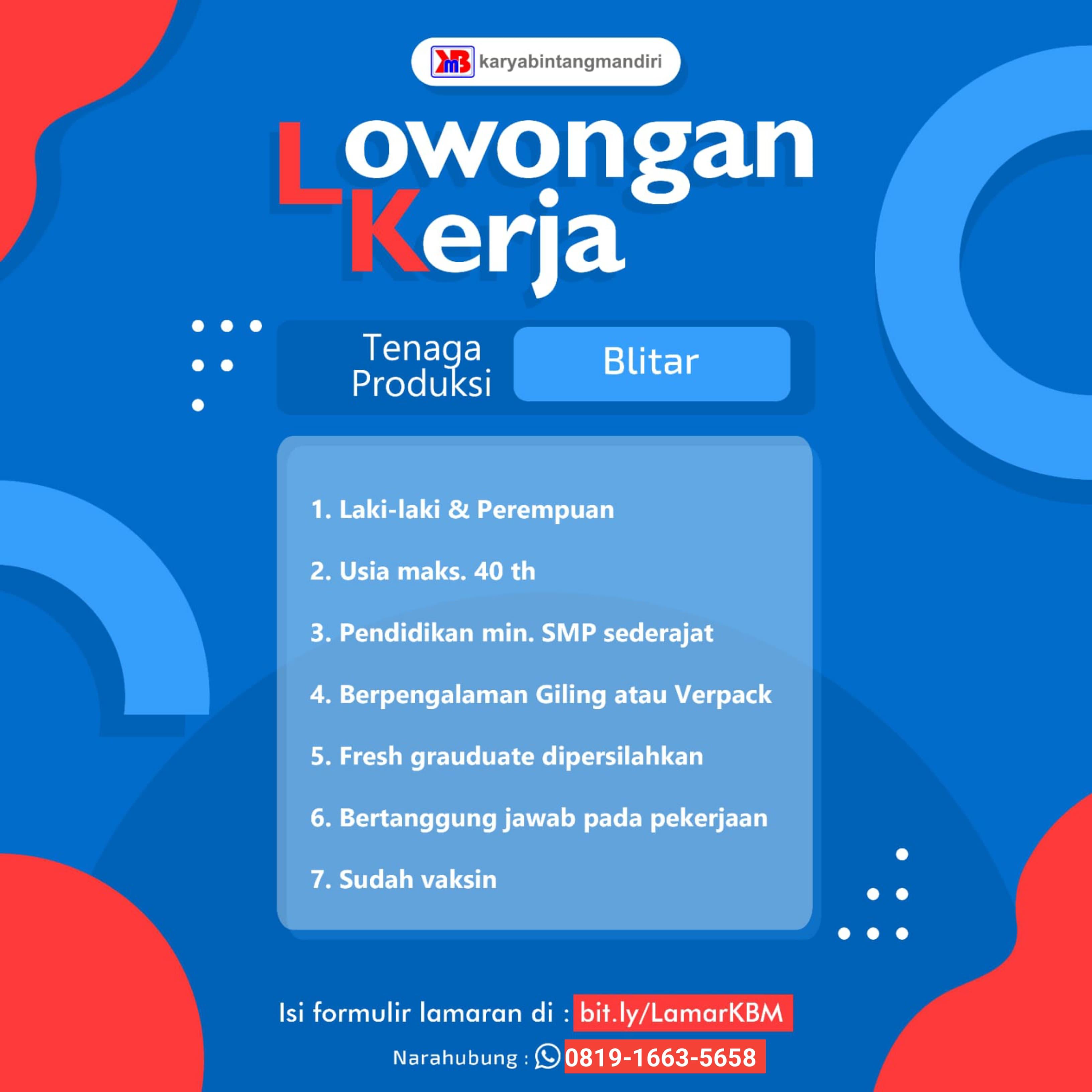Cover KARYA BINTANG MANDIRI