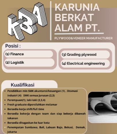Cover PT. Karunia Berkat Alam